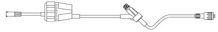 Picture of Extension Set 18 Inch Tubing 1 Port 2.7 mL Priming Volume DEHP-FreeUS5300