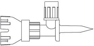 Picture of IV Additive/Diluent Dispensing Pin Mini-Spike*412004