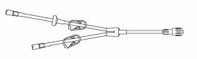 Picture of Extension Set 8 Inch Tubing 2.2 mL Priming Volume DEHP-Free471980