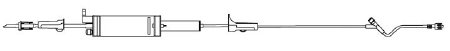 Picture of Primary Administration Set Metriset* 60 Drops / mL Drip Rate 87 Inch Tubing 2 Ports375113