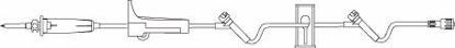 Picture of Primary Administration Set BBraun 60 Drops / mL Drip Rate 96 Inch Tubing 2 PortsNF1190