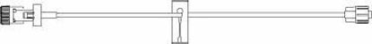 Picture of Extension Set 13 Inch Tubing 1 Port 0.45 mL Priming Volume DEHP-Free473042