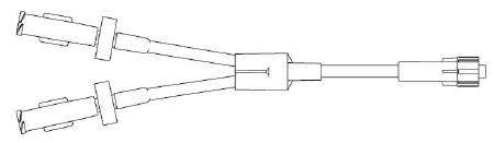 Picture of Extension Set 6 Inch Tubing 1.5 mL Priming Volume471979