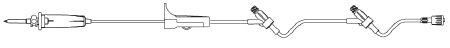 Picture of Primary Administration Set UltraSite® 60 Drops / mL Drip Rate 84 Inch Tubing 2 Ports352379A