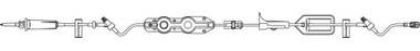 Picture of Pump Set Outlook® 15 Drops / mL Drip Rate 119 Inch Tubing 2 Ports354214