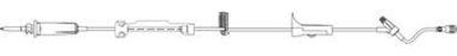 Picture of Pump Set 15 Drops / mL Drip Rate 119 Inch Tubing 3 Ports362031