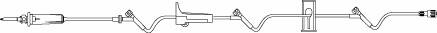 Picture of Primary Administration Set ADDitIV® 60 Drops / mL Drip Rate 88 Inch Tubing 3 PortsNF1290