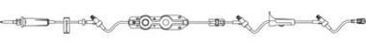 Picture of Pump Set Outlook® 15 Drops / mL Drip Rate 3 Ports354213
