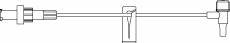 Picture of Extension Set 30 Inch Tubing 1 Port 1.0 mL Priming Volume DEHP-Free473009
