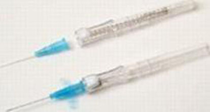 Picture of Peripheral IV Catheter Insyte™ Autoguard™ BC 20 Gauge 1.16 Inch Button Retracting Safety Needle382534