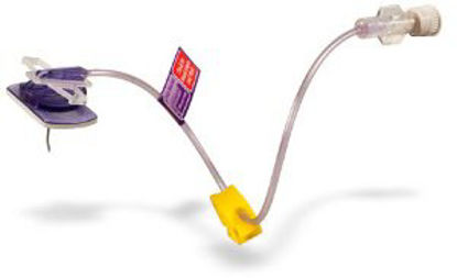 Picture of Huber Infusion Set PowerLoc® EZ 20 Gauge 3/4 Inch 7 Inch Tubing Without PortSHW20-75