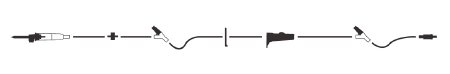 Picture of Primary Piggyback Set LifeShield® 15 Drops / mL Drip Rate 100 Inch Tubing 2 Ports1266228