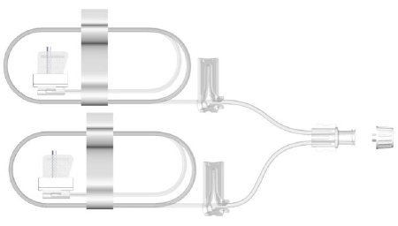 Picture of Subcutaneous Infusion Set Sub-Q 27 Gauge X 2 9 mm 36 Inch Tubing Without PortSUB-260