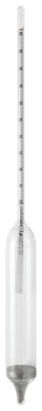 Picture of Specific Gravity Hydrometer Fisherbrand™ ASTM™ 330 mm, 275 mL, 89H ASTM Number, 0.0005 Increments, 1 to 1.05 Specific Gravity Range, 60°F Temperature of Standardization, ASTM E126 Certifications116034H