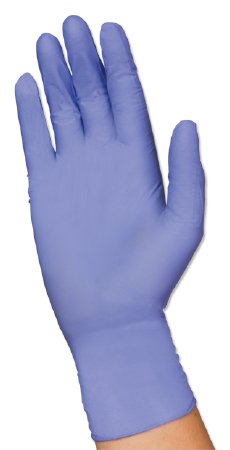 Picture of Exam Glove PremierPro™ Plus X-Small NonSterile Nitrile Standard Cuff Length Textured Fingertips Blue Chemo Tested5061