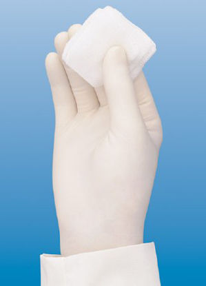 Picture of Exam Glove FLEXAL™ X-Small NonSterile Nitrile Standard Cuff Length Textured Fingertips Blue Chemo Tested88TN01XS