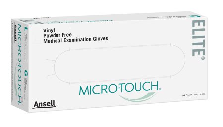 Picture of Exam Glove Micro-Touch® Elite® X-Large NonSterile Vinyl Standard Cuff Length Smooth Ivory Not Chemo Approved3094