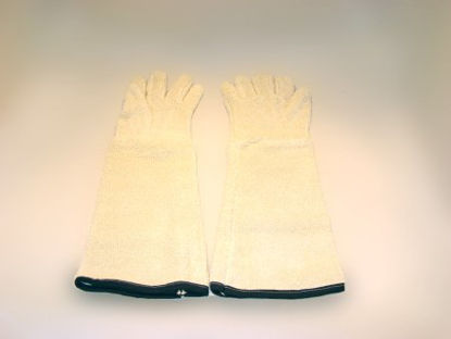 Picture of Autoclave Glove One Size Fits Most Terry Cloth White 11 Inch Gauntlet Cuff NonSterileJB-422-11
