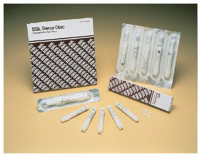 Picture of Antimicrobial Susceptibility Test Disc BD™ BBL™ Sensi-Disc™ Polymyxin 300 UnitsB31324