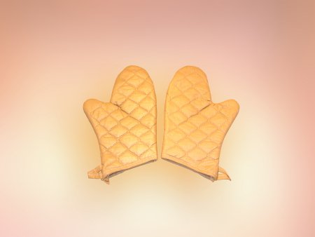 Picture of Autoclave Glove Insulated Gauntlet Mitt One Size Fits Most Quilted Material Gold 17 Inch Hemmed Cuff NonSterile75574