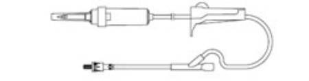 Picture of Primary Administration Set AmSafe® 10 Drops / mL Drip Rate 83 Inch Tubing 1 Port108301