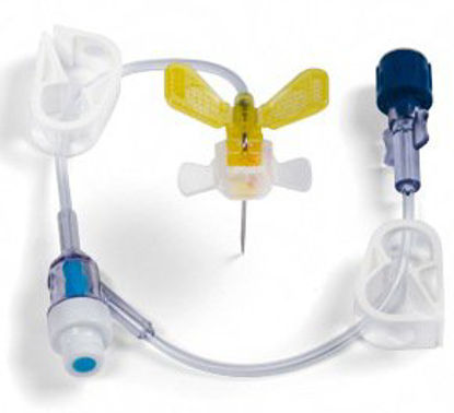 Picture of Huber Infusion Set MiniLoc™ 22 Gauge 3/4 Inch 8 Inch Tubing Y-Site Injection Port0682234