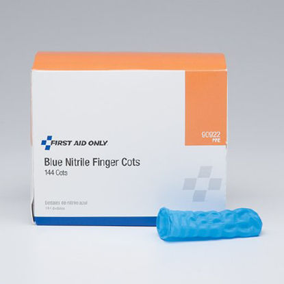 Picture of Finger Cot First Aid Only® Large Powder Free Nitrile NonSterile90922