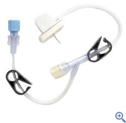 Picture of Huber Infusion Set Gripper® 22 Gauge 3/4 Inch 8 Inch Tubing Needless Y-site21-2939-24