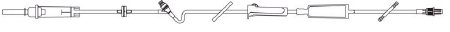 Picture of Primary Administration Set Continu-Flo® 10 Drops / mL Drip Rate 106 Inch Tubing 1 PortACT8570