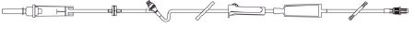 Picture of Primary Administration Set Continu-Flo® 10 Drops / mL Drip Rate 106 Inch Tubing 1 PortACT8570