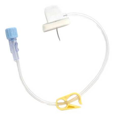 Picture of Huber Infusion Set Gripper® 22 Gauge 1 Inch 8 Inch Tubing Without Port21-2714-24