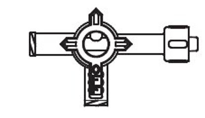 Picture of Stopcock Medfusion® Hi-Flo™ 4 WayMX4341L