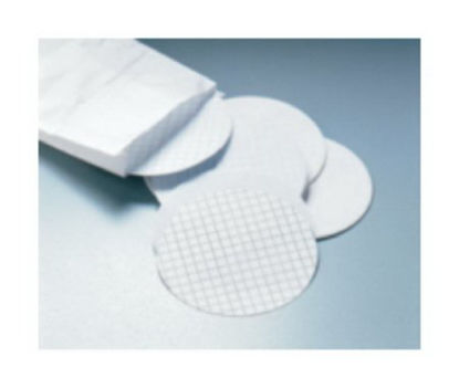 Picture of S Pak Membrane Filter EMD Millipore 4.7 cm, White, Sterile, 0.45 µm Pore, Grid Surface, Certified to meet standard methods for the examination of Water and wastewater requirementsHAWG047S6