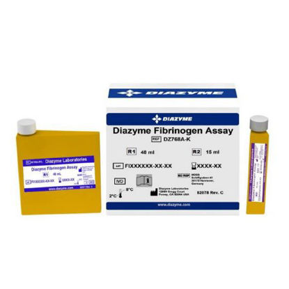 Picture of Reagent Kit Fibrinogen 215 Tests R1: 1 X 48 mL, R2: 1 X 15 mLDZ768A-K