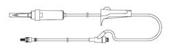 Picture of Primary Administration Set AmSafe® 10 Drops / mL Drip Rate 83 Inch Tubing 1 Port108303