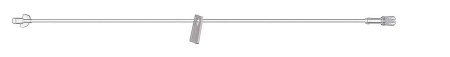 Picture of Extension Set 12 Inch Tubing 0.7 mL Priming Volume DEHP-FreeAE1112