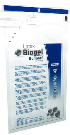 Picture of Surgical Glove Biogel® Eclipse™ Size 6 Sterile Pair Latex Extended Cuff Length Micro-Textured Straw Not Chemo Approved75260