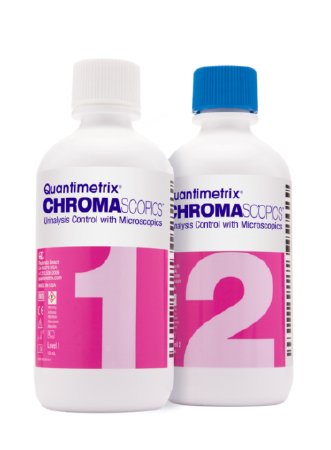 Picture of Assayed Urinalysis Control Chromascopics® Urinaylysis / Microscopics Level 1, 2 2 X 120 mL1540-02