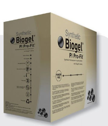 Picture of Surgical Glove Biogel® PI Pro-Fit® Size 6 Sterile Pair Polyisoprene Extended Cuff Length Micro-Textured Cream Not Chemo Approved47960