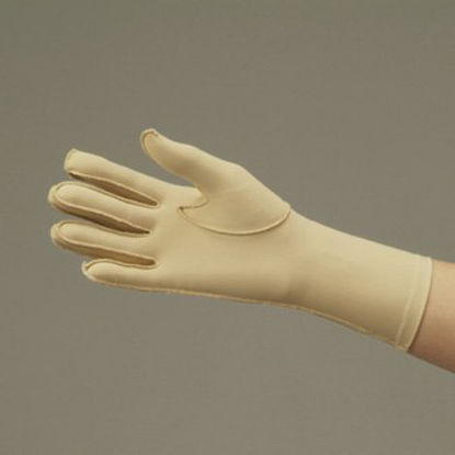 Picture of Compression Gloves Full Finger X-Small Over-the-Wrist Left Hand Stretch Fabric903XSL