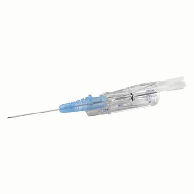 Picture of Peripheral IV Catheter Acuvance® Jelco 22 Gauge 1 Inch Retracting Safety Needle338001