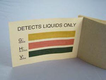 Picture of Rapid Test Kit M8 Chemical Detection Liquid Nerve Agent (V and G Types) and Blister Chemical Agents Liquid Chemical Sample 25 TestsNC9773973