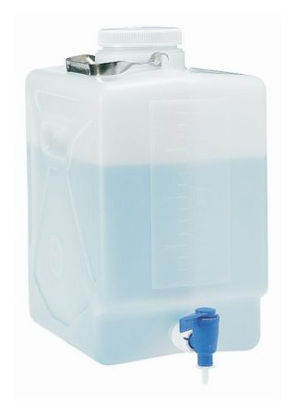 Picture of Carboy Fisherbrand™ Rectangular HDPE 9 Liter3007643