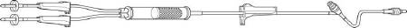 Picture of Y-Type Blood-Solution Set 10 Drops / mL Drip Rate 103 Inch Tubing 1 Port2C8720