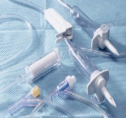 Picture of Primary Administration Set 10 Drops / mL Drip Rate 84 Inch Tubing 1 PortIV-009N