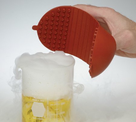 Picture of Temperature Protection Mitt Hot-Hand™ One Size Fits Most Silicone Red Without Cuff NonSterile11394300