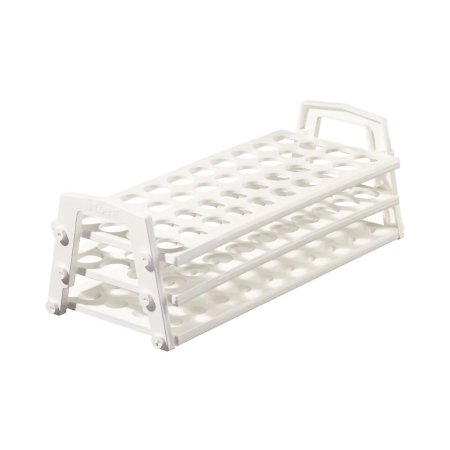 Picture of Storage Test Tube Rack Nalgene™ 40 Place 16 to 20 mm Tube Size White 4-1/2 X 11 Inch5930-0020