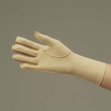 Picture of Compression Gloves Full Finger X-Small Over-the-Wrist Right Hand Stretch Fabric903XSR