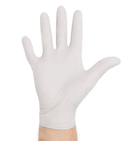 Picture of Exam Glove STERLING® Small NonSterile Nitrile Standard Cuff Length Textured Fingertips Gray Chemo Tested55095