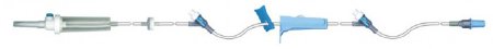 Picture of Primary Administration Set Health Line 10 Drops / mL Drip Rate 112 Inch Tubing 3 PortsHLS-228490